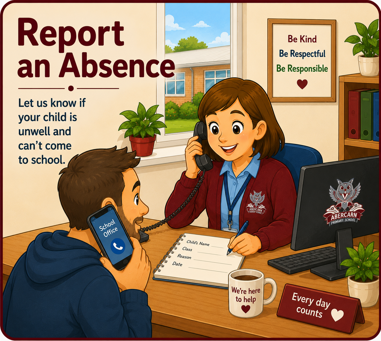 Report Absence 