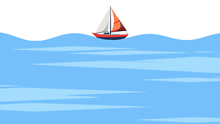 We can see waves in our seas and oceans