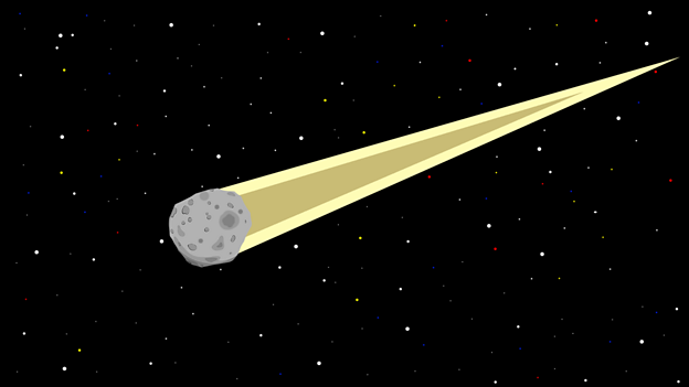 An asteroid