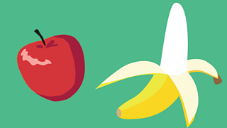 Flowering plants produce fruit, such as apples and bananas