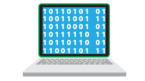 How do digital devices store information