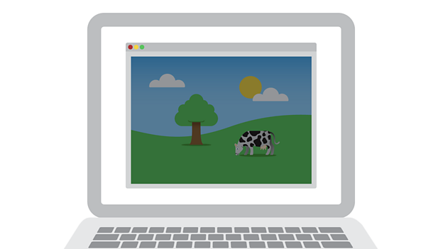 Decreased brightness