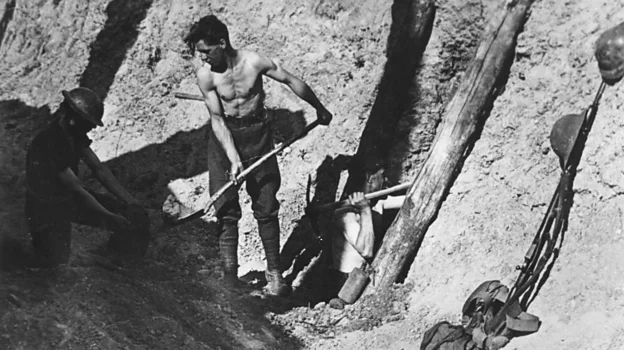 Sappers planned where trenches should be dug, miners dug tunnels