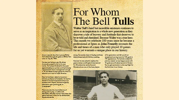 Walter is remembered by his football clubs