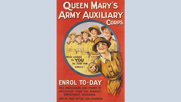 Volunteers joined the Women's Army Auxiliary Corps (WAAC)