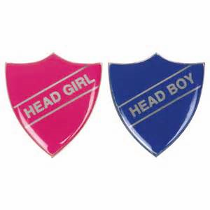 Head Boy & Girl/Deputy Head Boy & Girl